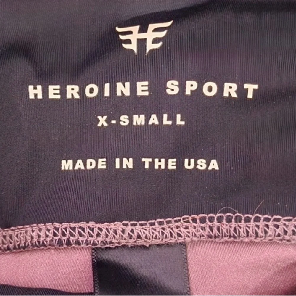 Heroine Sport Metallic Pink Leggings XS - Picture 5 of 7